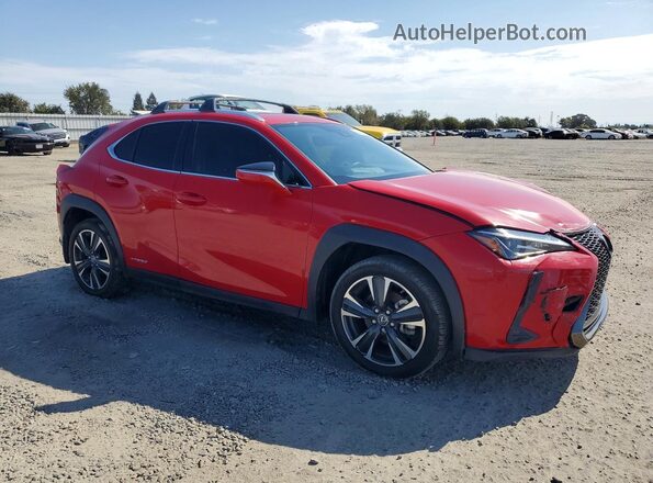 JTHP9JBH6L2022668 2020 LEXUS UX Red Przód prawy