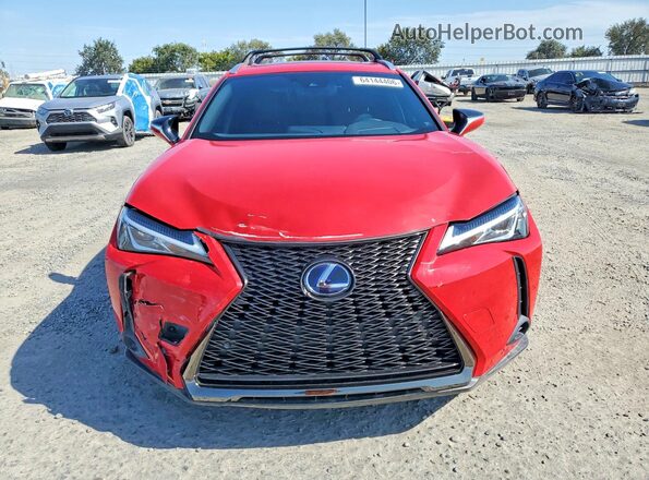 JTHP9JBH6L2022668 2020 LEXUS UX Red Widok z przodu