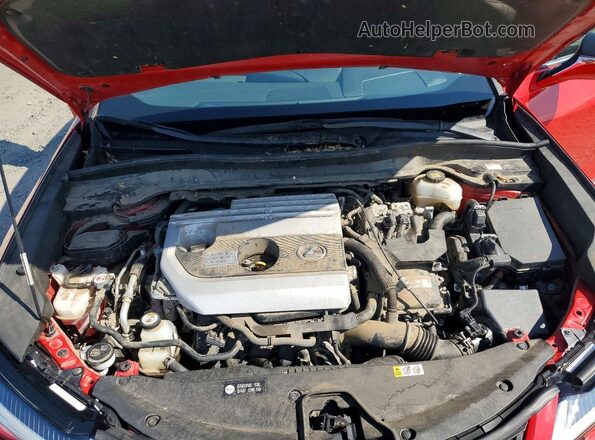 JTHP9JBH6L2022668 2020 LEXUS UX Red Widok wnętrza z tyłu