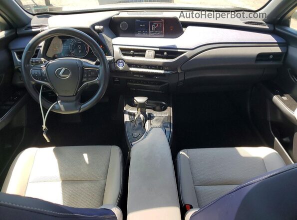 JTHP9JBH7M2040906 2021 LEXUS UX Gray Вид панелі приладів