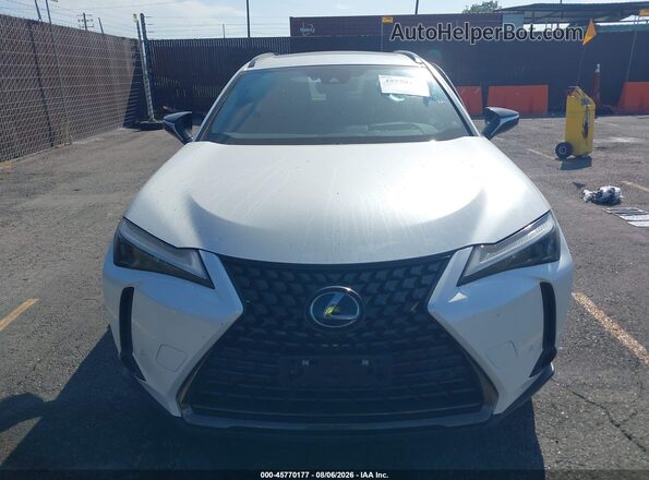 JTHP9JBH7M2047418 2021 LEXUS UX 250H White Instrument cluster view