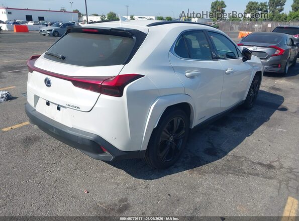 JTHP9JBH7M2047418 2021 LEXUS UX 250H White Rear right