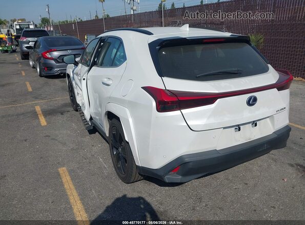 JTHP9JBH7M2047418 2021 LEXUS UX 250H White Rear left