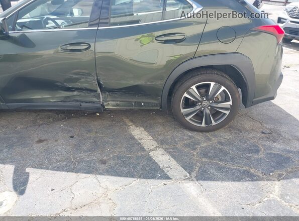 JTHP9JBH8M2040509 2021 LEXUS UX 250H Green Widok z przodu