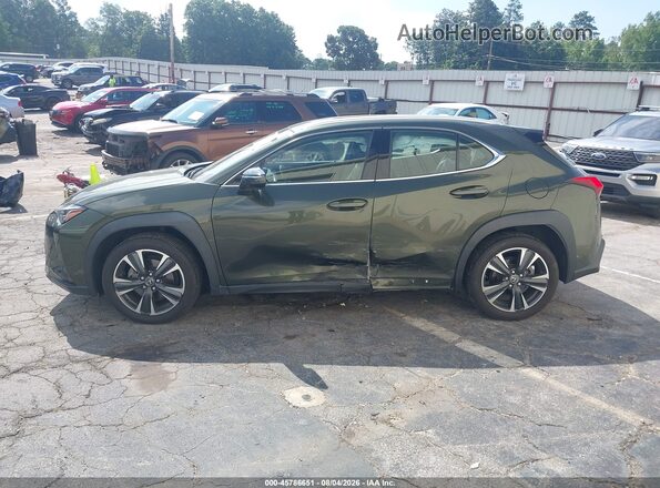 JTHP9JBH8M2040509 2021 LEXUS UX 250H Green Widok wnętrza 360 stopni