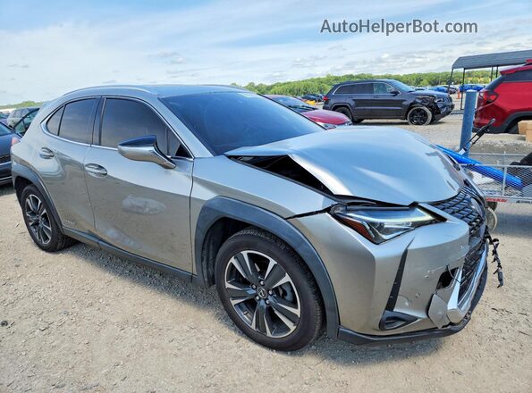 JTHP9JBH9L2032840 2020 LEXUS UX Gray Przód prawy