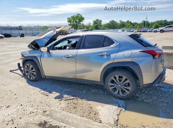 JTHR9JBH2L2033644 2020 LEXUS UX Silver Rear left