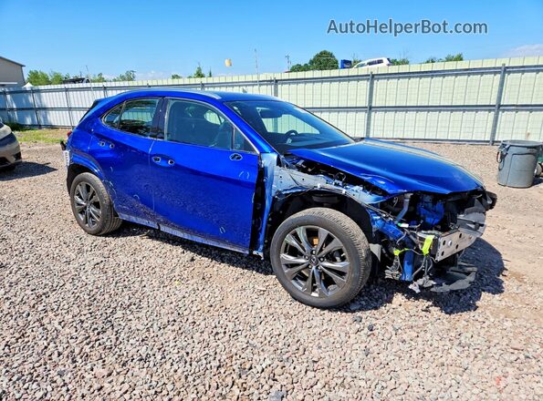 JTHR9JBH5L2027353 2020 LEXUS UX Синий Передняя правая четверть