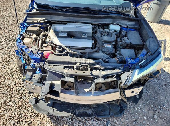 JTHR9JBH5L2027353 2020 LEXUS UX Синий Вид задней части салона