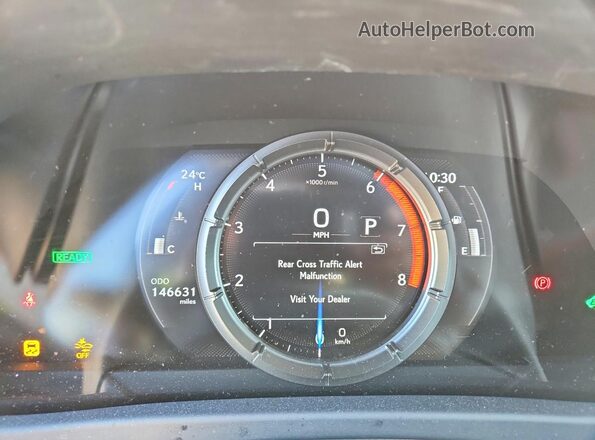JTHR9JBH5L2027353 2020 LEXUS UX Синий Вид щитка приборов