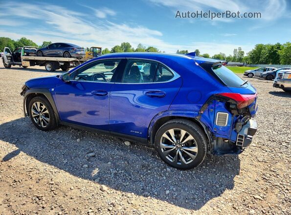 JTHR9JBH5L2027353 2020 LEXUS UX Синий Задняя левая четверть