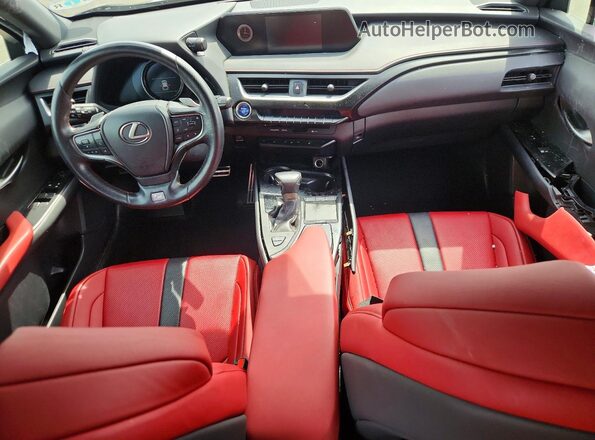 JTHR9JBH5N2062199 2022 LEXUS UX Черный Вид панели приборов