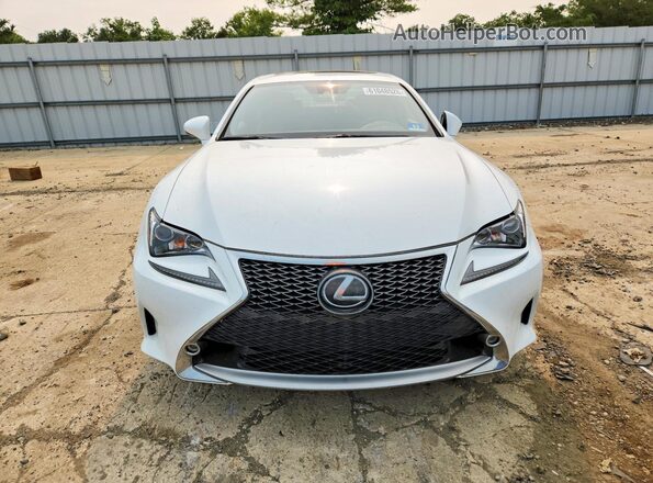 JTHS85BC2J5004186 2018 LEXUS RC Белый Вид спереди