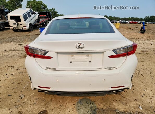 JTHS85BC2J5004186 2018 LEXUS RC Белый Вид сзади