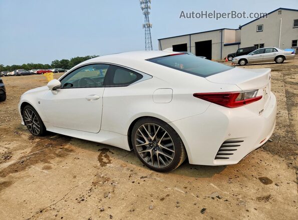 JTHS85BC2J5004186 2018 LEXUS RC Белый Задняя левая четверть