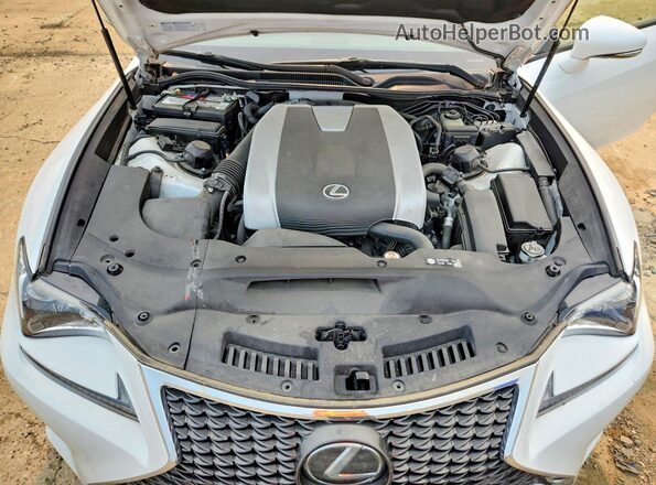 JTHS85BC2J5004186 2018 LEXUS RC Белый Вид задней части салона