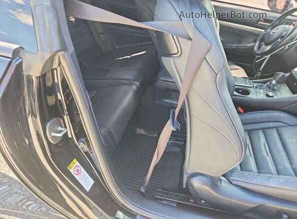 JTHSE5BC8G5007143 2016 LEXUS RC Black Vista de los asientos traseros
