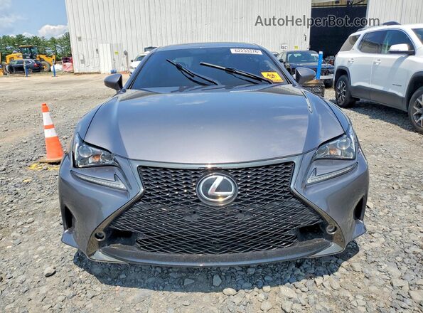 JTHSM5BC1G5001848 2016 LEXUS RC Gray Widok z przodu
