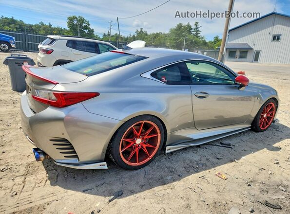 JTHSM5BC2G5002197 2016 LEXUS RC Серебряный Задняя правая четверть