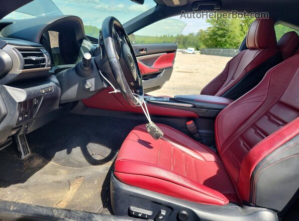 JTHSM5BC2G5002197 2016 LEXUS RC Серебряный Вид салона спереди