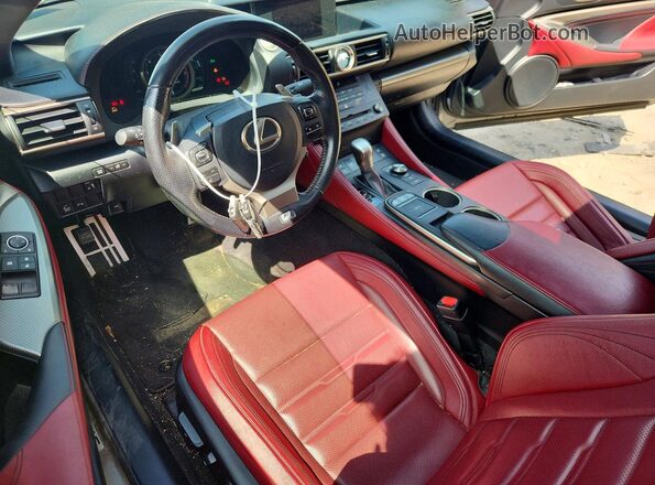 JTHSM5BC2G5002197 2016 LEXUS RC Серебряный Вид панели приборов