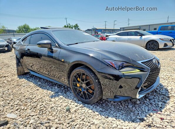 JTHSM5BC5G5001383 2016 LEXUS RC Black Front right
