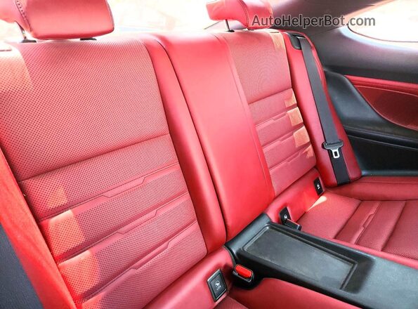 JTHSM5BC5G5001383 2016 LEXUS RC Black Rear seats view