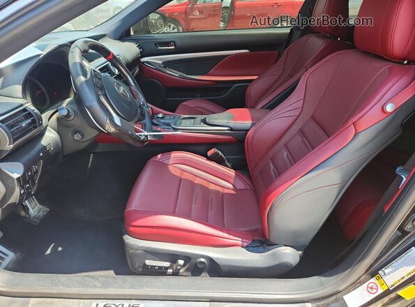 JTHSM5BC5G5001383 2016 LEXUS RC Black Front interior view
