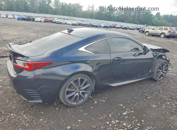 JTHSM5BC5H5003863 2017 LEXUS RC Черный Задняя правая четверть
