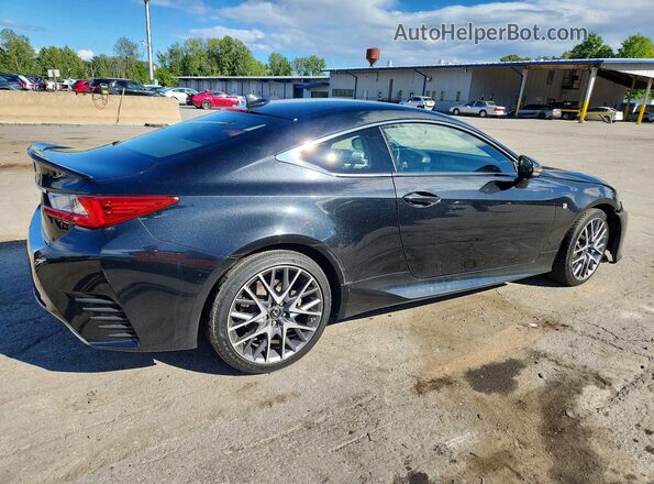 JTHSM5BC9H5002554 2017 LEXUS RC Black Հետևի աջ