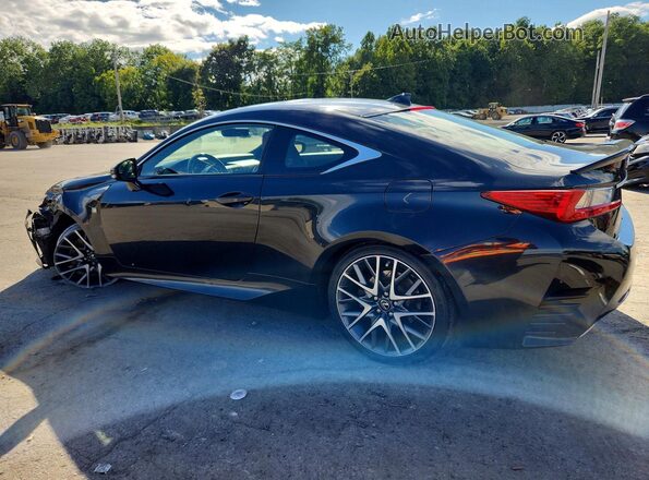 JTHSM5BC9H5002554 2017 LEXUS RC Black Հետևի ձախ
