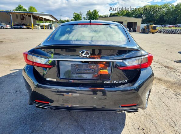 JTHSM5BC9H5002554 2017 LEXUS RC Black Սալոնի դիմացի տեսք