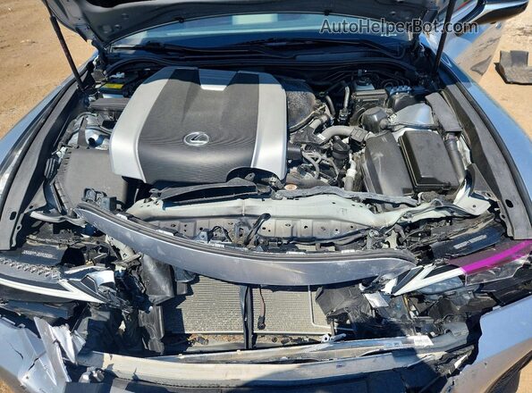 JTHSZ1E24N5023983 2022 LEXUS IS Серебряный Вид задней части салона