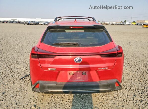 JTHU9JBH2K2010972 2019 LEXUS UX Red Rear view