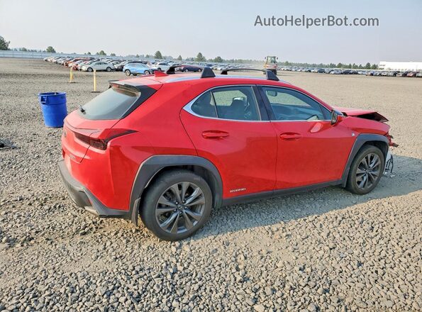 JTHU9JBH2K2010972 2019 LEXUS UX Red Rear right