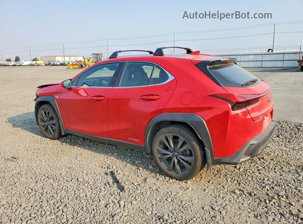 JTHU9JBH2K2010972 2019 LEXUS UX Red Rear left