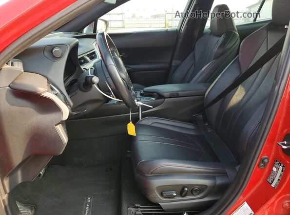 JTHU9JBH2K2010972 2019 LEXUS UX Red Front interior view