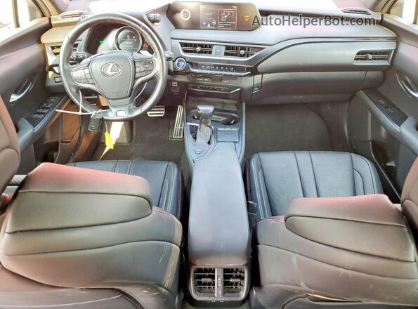JTHU9JBH2K2010972 2019 LEXUS UX Red Dashboard view