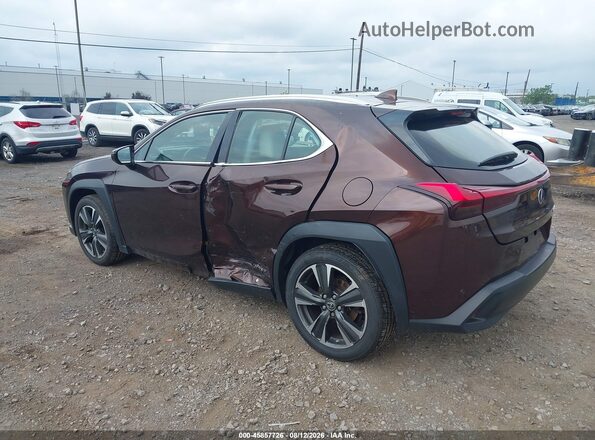 JTHU9JBH2K2011474 2019 LEXUS UX 250H Brown Задня ліва чверть