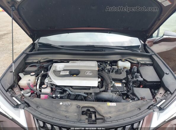 JTHU9JBH2K2011474 2019 LEXUS UX 250H Brown Вид ззаду