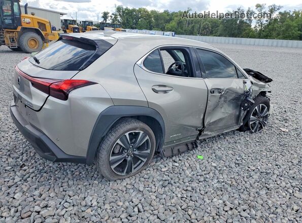 JTHU9JBH8K2002083 2019 LEXUS UX Серебряный Задняя правая четверть