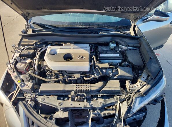JTHX3JBH0L2023459 2020 LEXUS UX Silver Vista del compartimento del motor