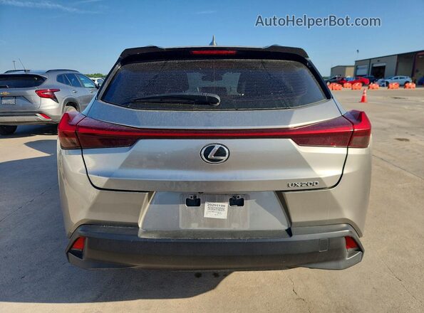 JTHX3JBH0L2023459 2020 LEXUS UX Silver Vista trasera