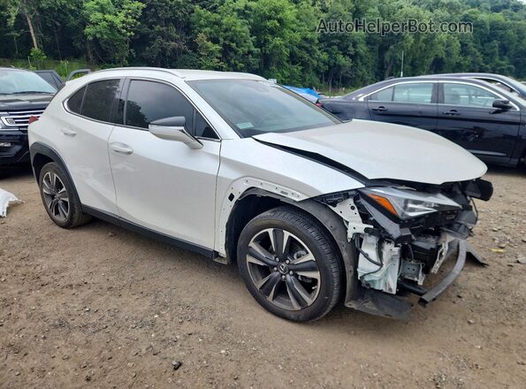JTHX3JBH0N2055489 2022 LEXUS UX White Delantero derecho