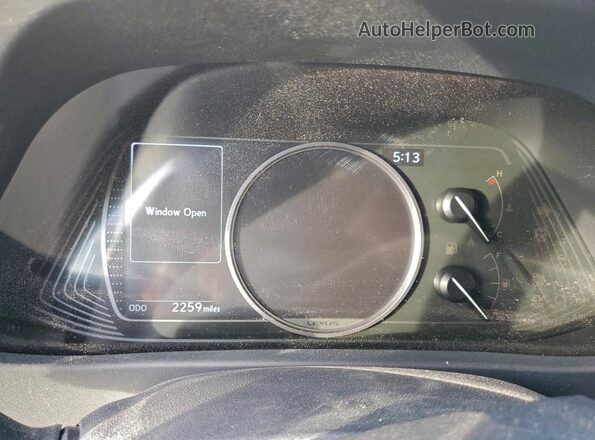 JTHX6JBH2R2189837 2024 LEXUS UX Серебряный Вид щитка приборов