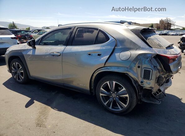 JTHX9JBH7M2052926 2021 LEXUS UX Silver უკანა მარცხენა