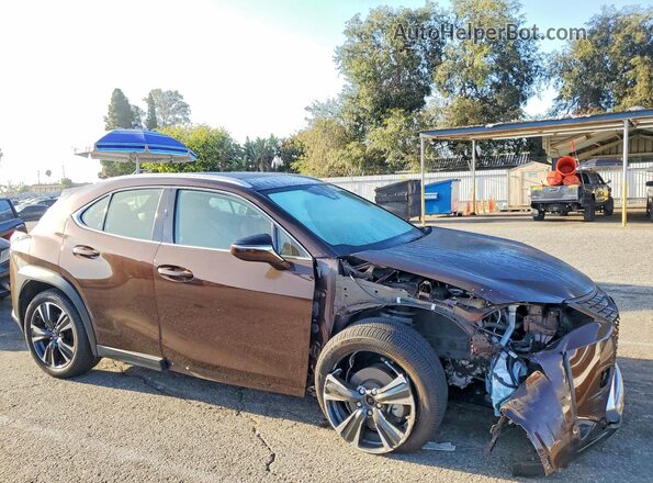 JTHY3JBH0K2013596 2019 LEXUS UX Brown წინა მარჯვენა