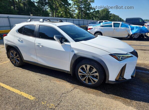 JTHY3JBH7K2010131 2019 LEXUS UX White Առջևի աջ