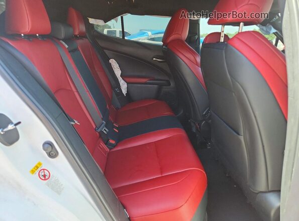 JTHY3JBH7K2010131 2019 LEXUS UX White Սալոնի հետևի տեսք
