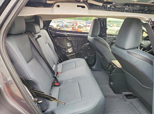 JTJAAAAB7SA030422 2025 LEXUS RZ Gray Widok wnętrza z tyłu
